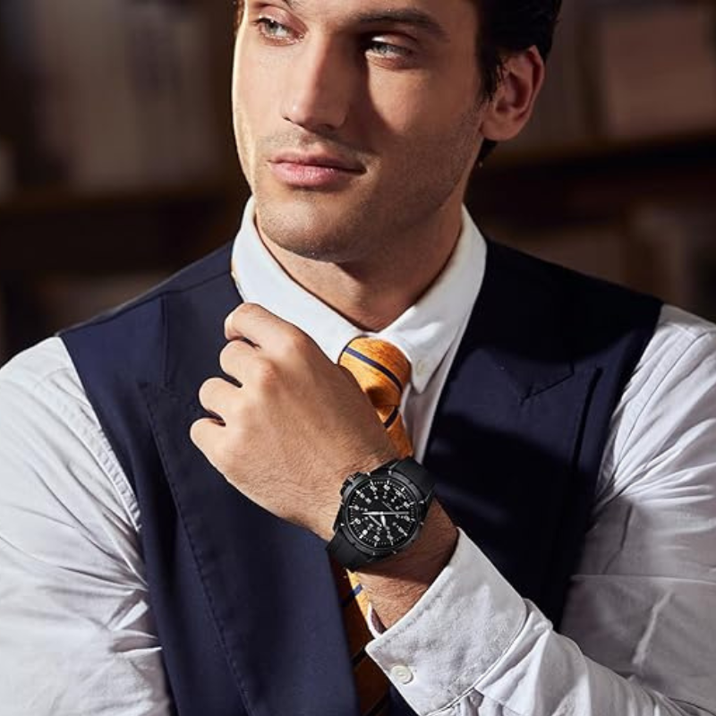 Relógio SAPPHERO SO2103 Preto | Design Elegante e Resistente